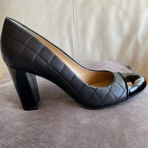 Ann Taylor 3.5” leather heels